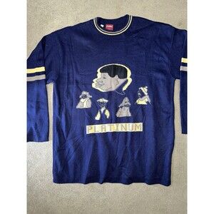 Vintage Fubu Platinum Fat Albert Big Face Sweater Size 3XL 90s Y2K Junkyard Gang